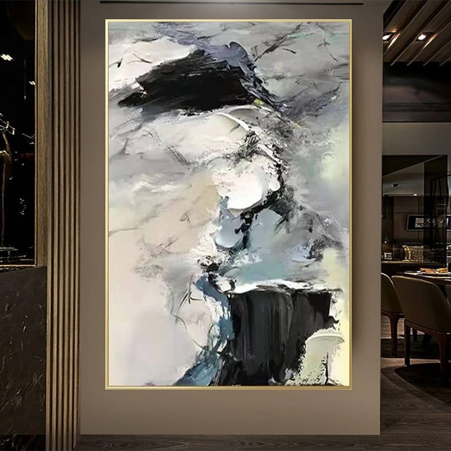 Amazon.co.jp: 北欧の家の装飾アート絵画カラーブロック